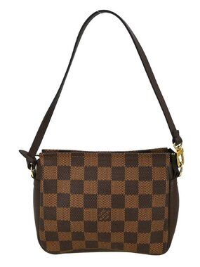 BUYIT04 LOUIS VUITTON DAMIER TROUSSE MAKEUP HANDBAG N51982 SP0062 NQ07528